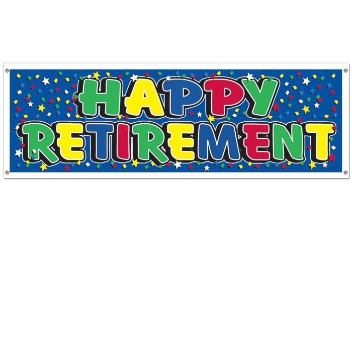 Happy Retirement Banner