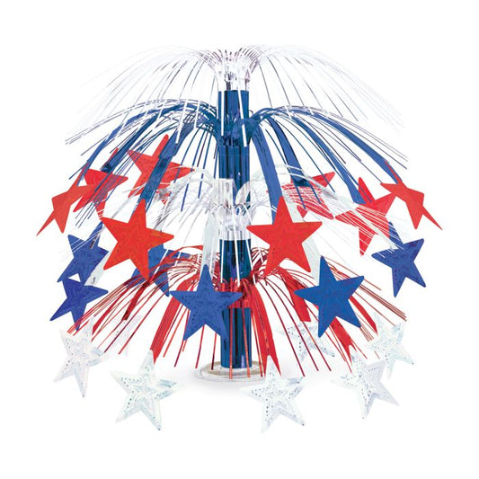 Star Cascade Centerpiece - RWB