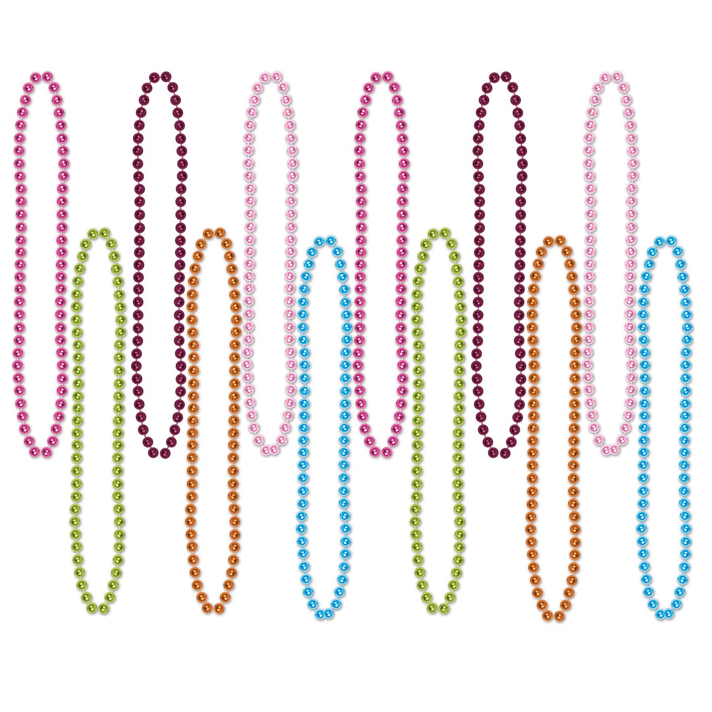 Beads - Bright Assorted 12ct