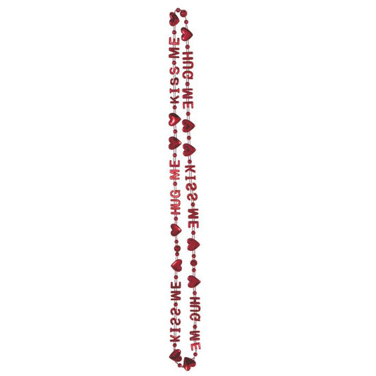 Bead Necklace - Hug Me, Kiss Me