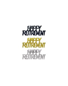 Confetti - Happy Retirement