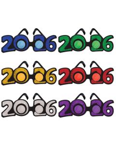 2026 Glittered Plastic Eyeglasses