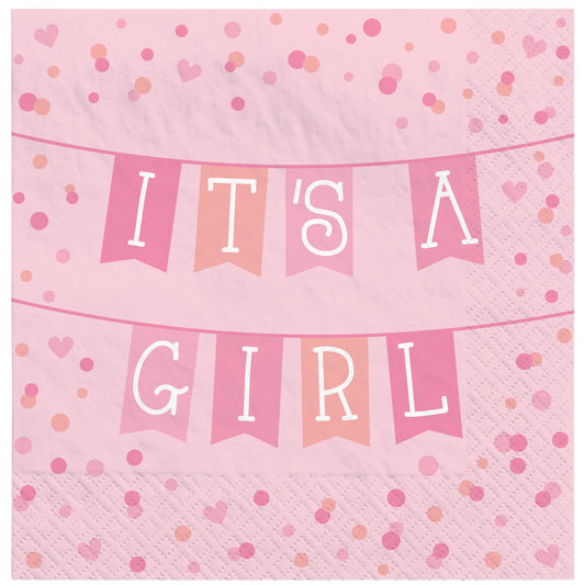 It's a Girl Luncheon Napkins