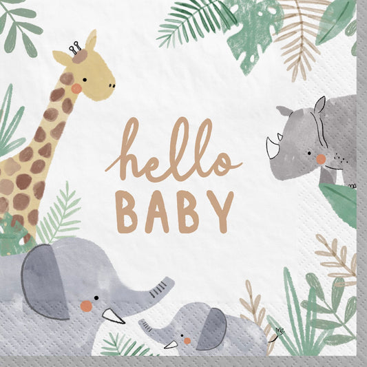 Soft Jungle - Lunch Napkins 16ct