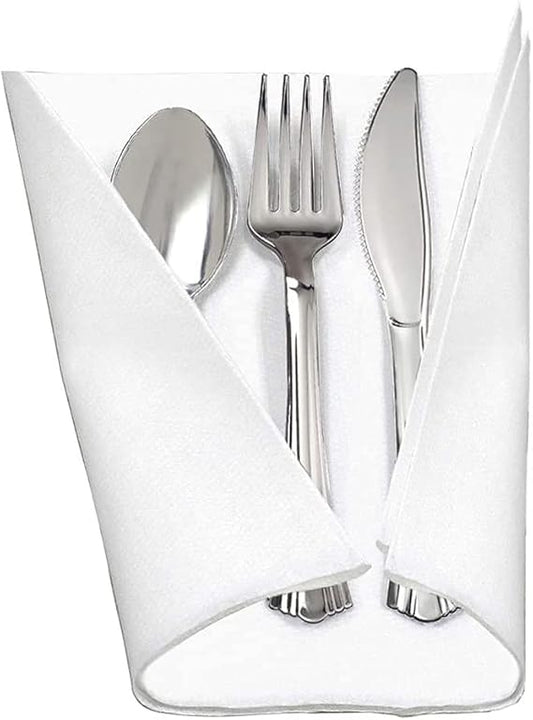 Disposable Plastic Cutlery Rolls 30ct