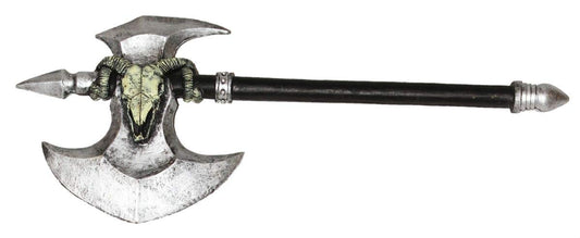 Goat Skull Foam Axe