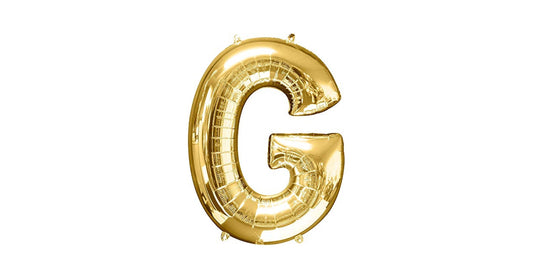34" Gold Letter - G