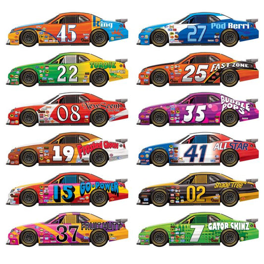 Race Car Props 12ct
