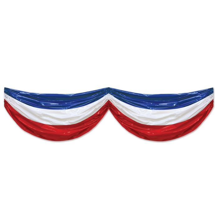 Patriotic Plastic Bunting