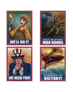 World War II Poster Cutouts