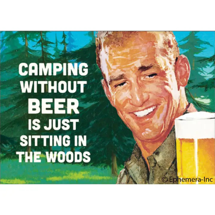 Magnet - Camping Without Beer