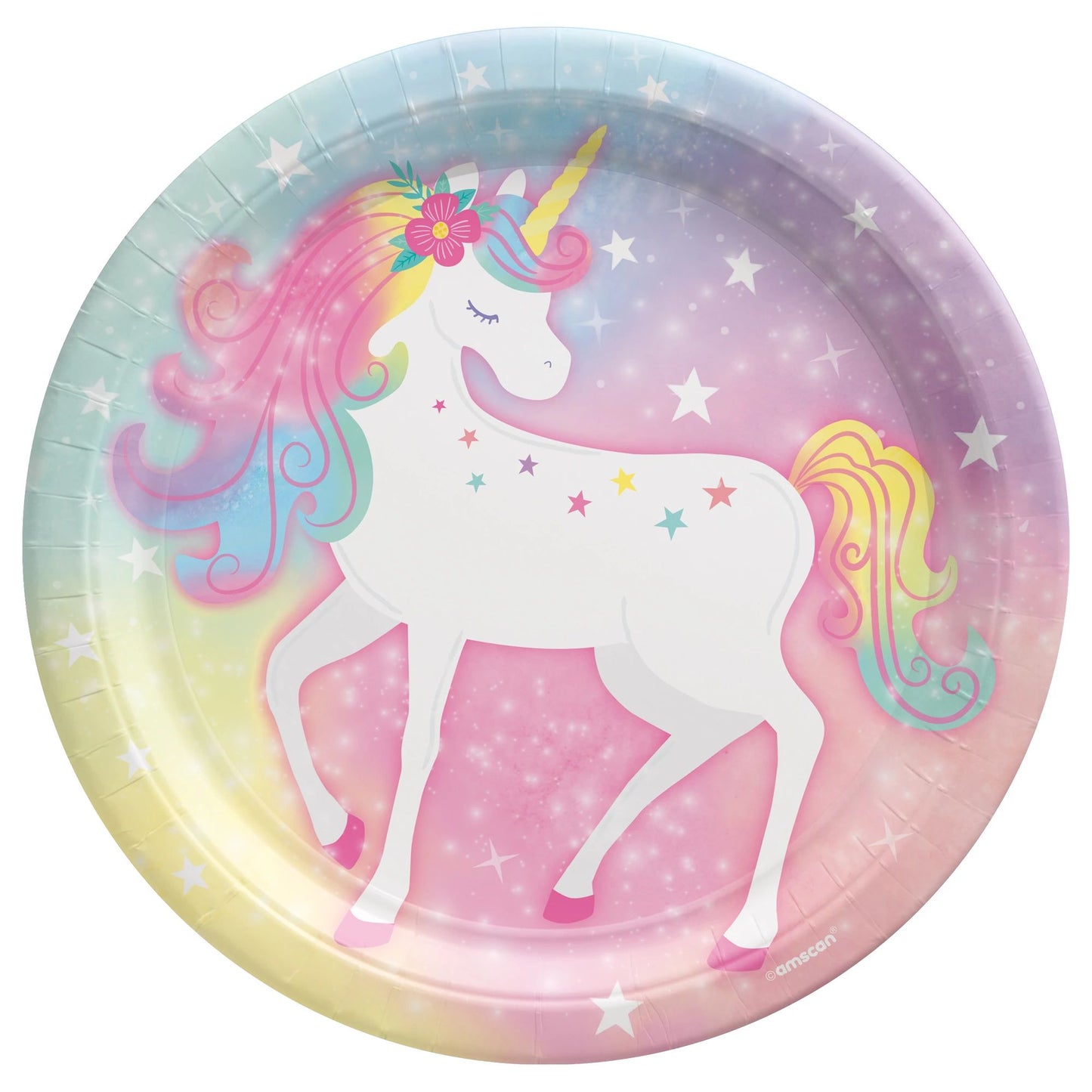 Enchanted Unicorn - Lunch Plates 8ct