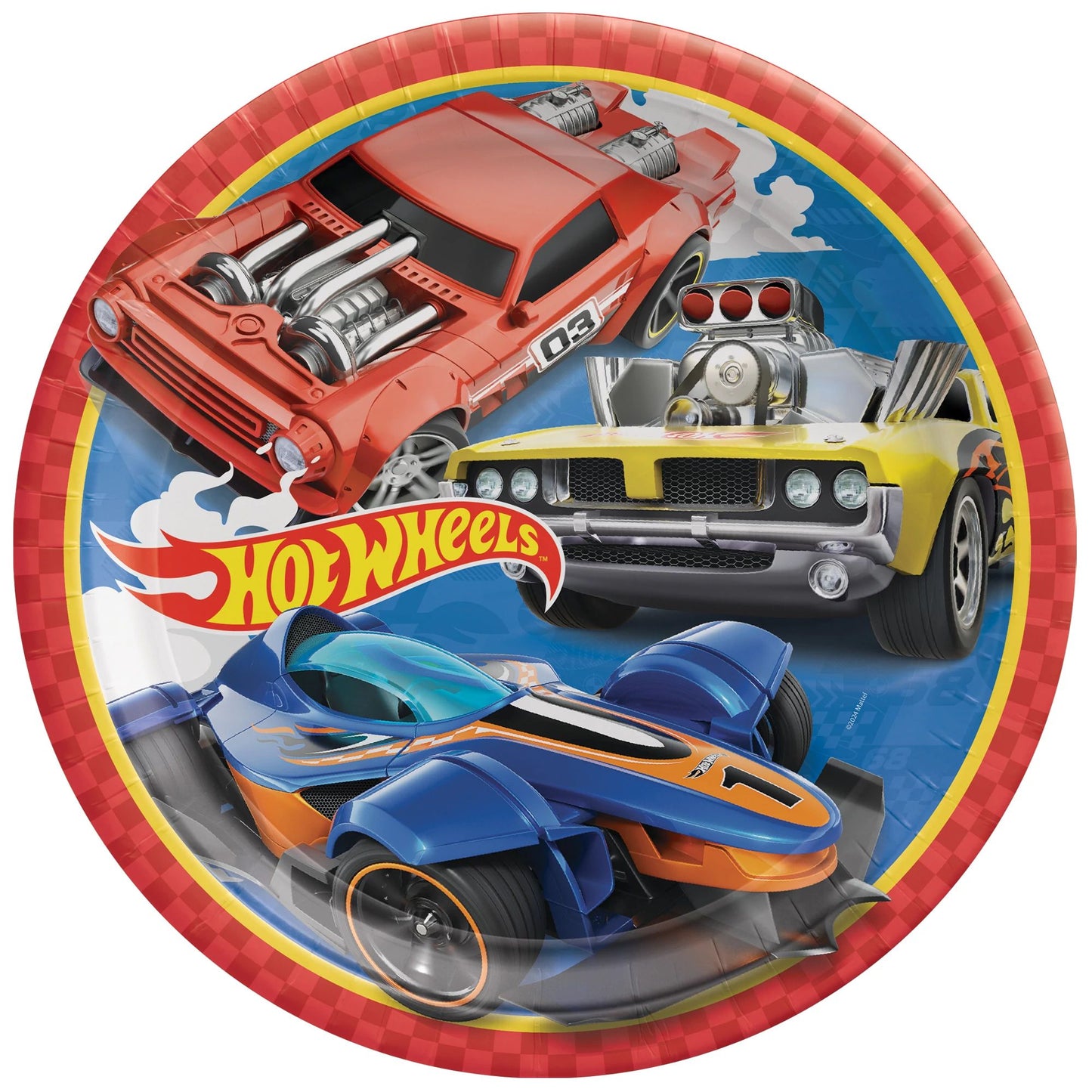 Hot Wheels Wild Racer - Lunch Plates