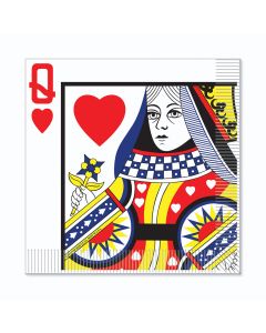 Queen of hearts - Lunch Napkins 16ct