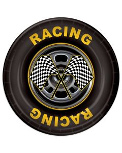 Racing tire - Lunch Plates 8ct