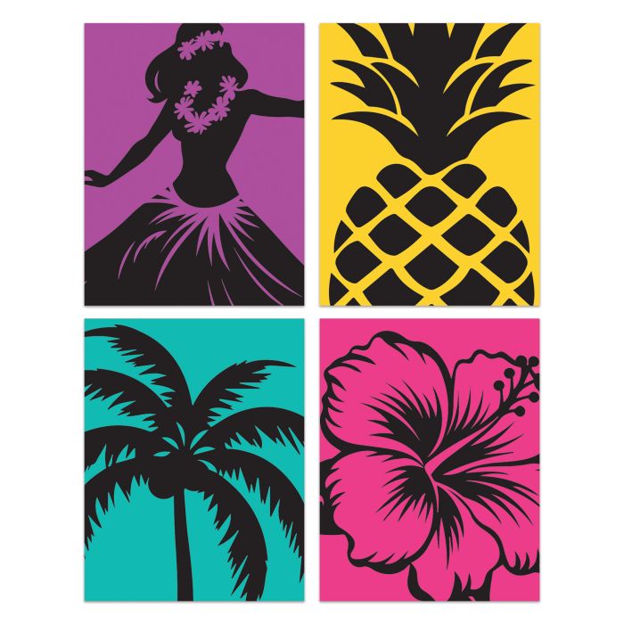 Luau Silhouettes