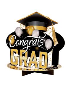 Centerpiece - 3-D Congrats Grad