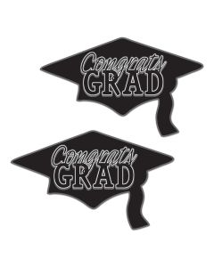 Graduation - Congrats Grad Cutouts 2ct