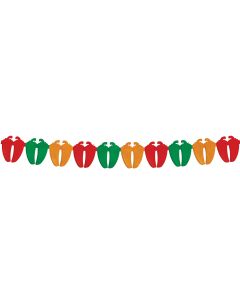 Tissue garland- Chili Pepper