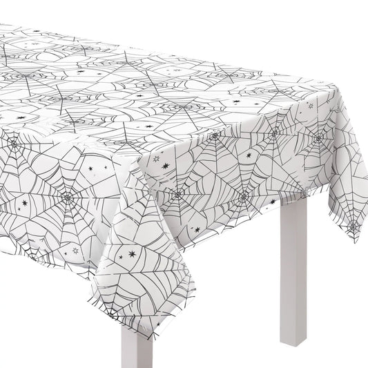 Spider Web Night Clear Tablecover