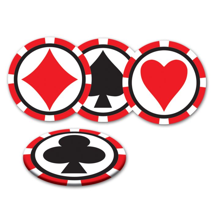 Casino Coasters - 8 ct