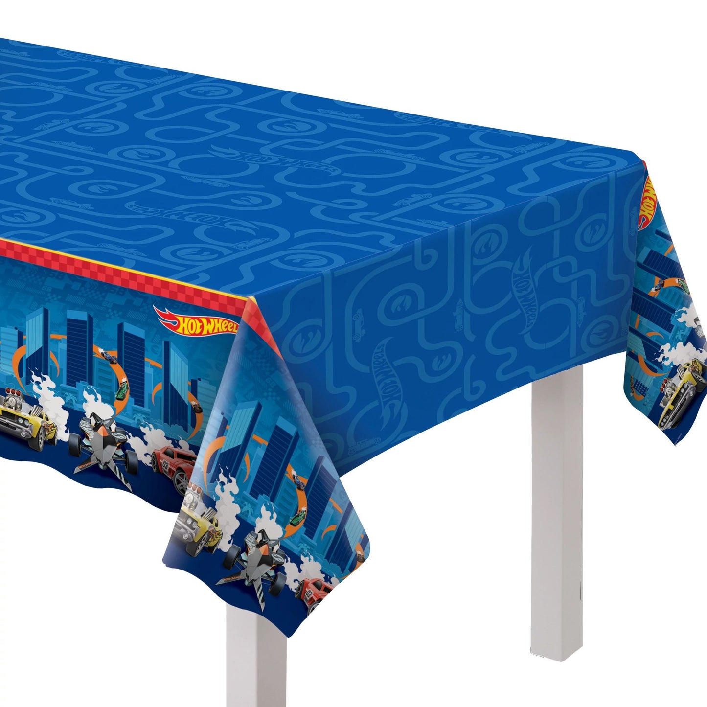 Hot Wheels Wild Racer - Plastic Table Cover