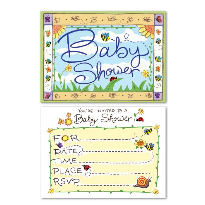 Invitations - B Is For Baby