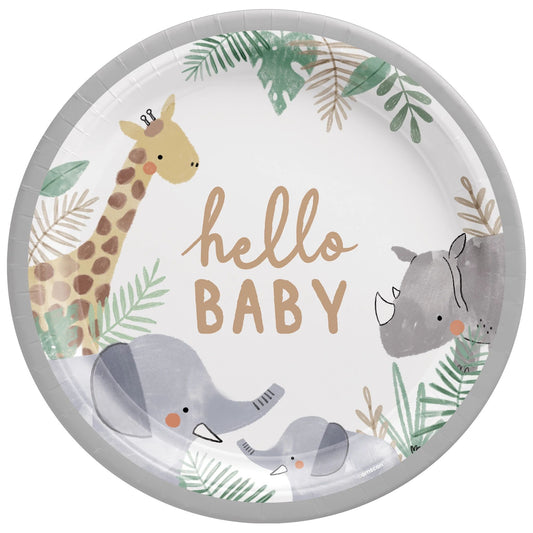 Soft Jungle - Dinner Plates 8ct