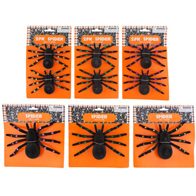 Glitter Spider - 2pk
