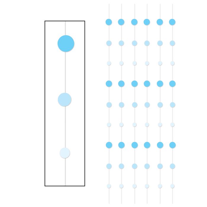 Dot Stringers - Blue