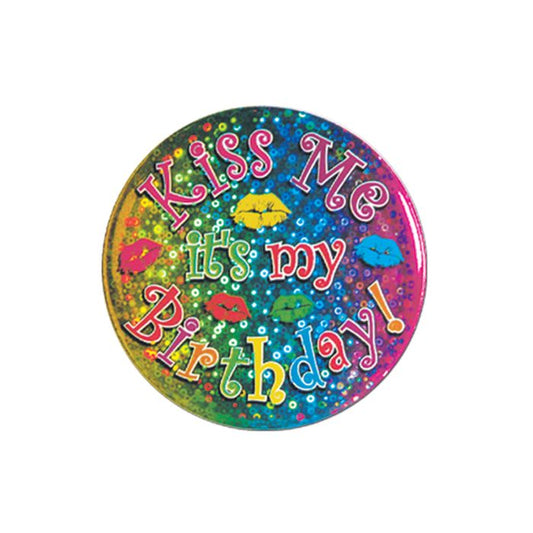 Jumbo Birthday Button