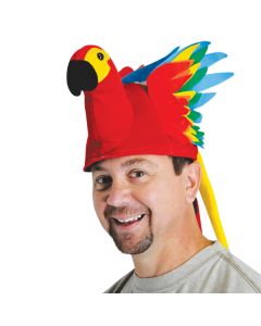 Plush Parrot Hat