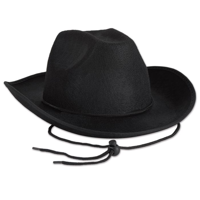 Felt Cowboy Hat - Black