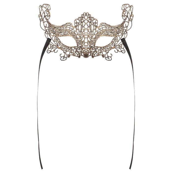 Gold Lace Masquerade Mask