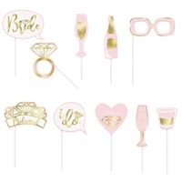 Photo Props 10ct Pink and Gold Bachelorette