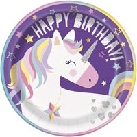 Unicorn - Lunch Plates 8ct
