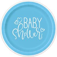Blue Hearts - Lunch Plates 16ct