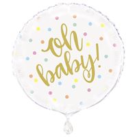 18" Mylar - Oh Baby