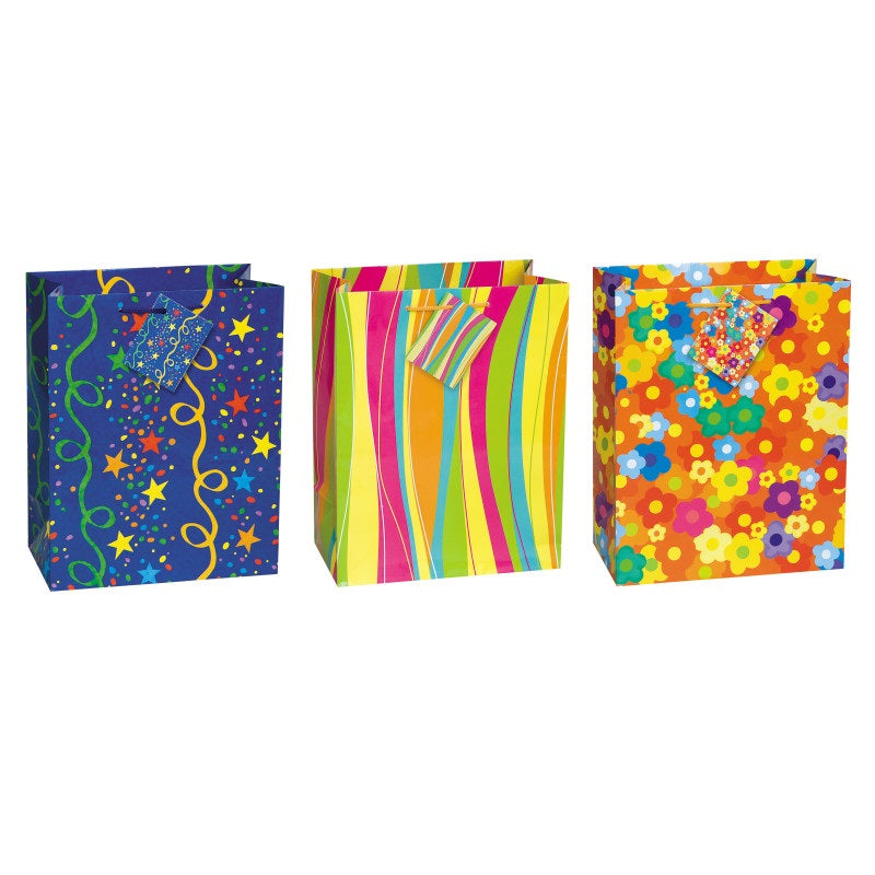Medium Gift Bag - Bright And Bold