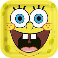 Spongebob - Lunch Plates 8ct