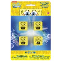 SpongeBob SquarePants - Pencil Top Erasers 4ct