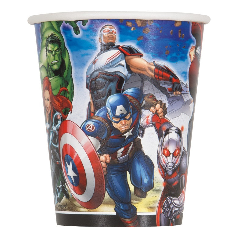 Avengers - Paper Cups 8ct