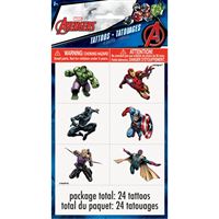 Avengers - Tattoo Sheets 4ct