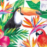 Tropical Palm Tree - Beverage Napkins 16ct