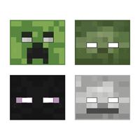 Minecraft - Paper Mask 8ct