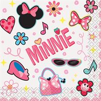 Minnie Mouse - Beverage Napkins 16ct