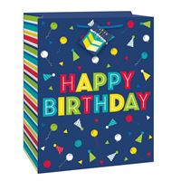 Large Gift Bag - Peppy Birthday