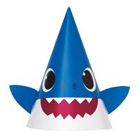 Baby Shark - Party Hats 8ct