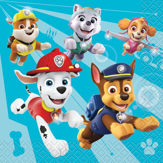 Paw Patrol - Dessert Napkins 16ct