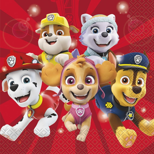Lunck Napkins 16ct - Paw Patrol